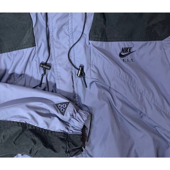 Vintage Nike ACG Jacket Mens Fleece Lined Waterproof Jacket Size Large L EUC - Picture 3 of 9